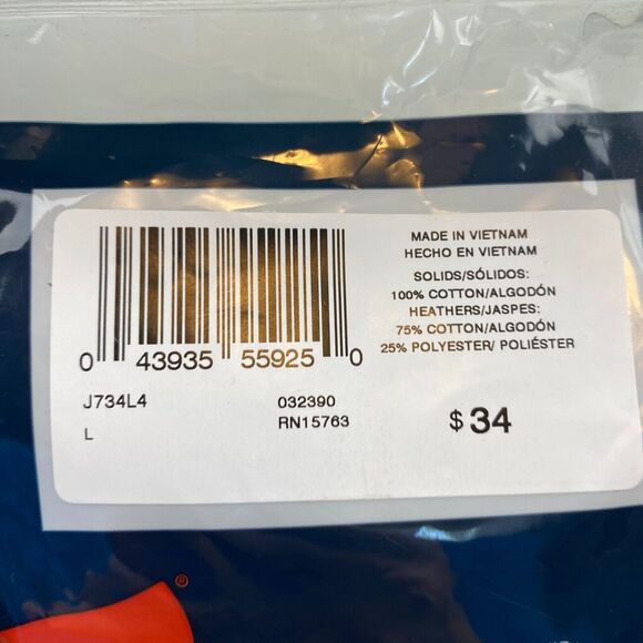 HANES Boxer Briefs Men's L 36 38 4 Pack Assorted Tagless Comfort Flex J7l434 - Picture 3 of 6